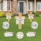 Big Dot of Happiness Religious Easter - Yard Sign and Outdoor Lawn Decorations - Christian Holiday Party Yard Signs - Set of 8